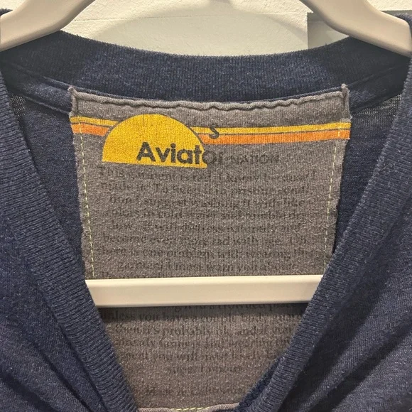 Aviator Nation T-shirt Yellow Smiley Face - Picture 3 of 3